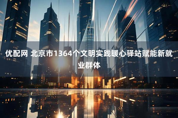 优配网 北京市1364个文明实践暖心驿站赋能新就业群体
